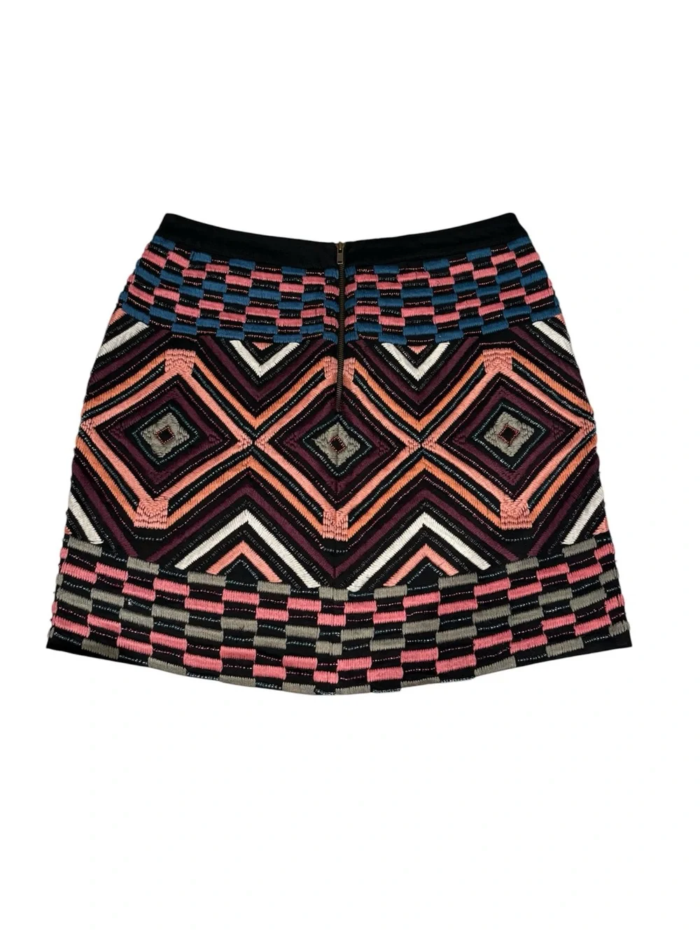 New MISS SELFRIDGE Geometric Knit Pencil Skirt - Picture 1 of 2
